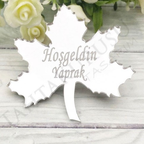 Pleksi ayna lazer kesim Çınar